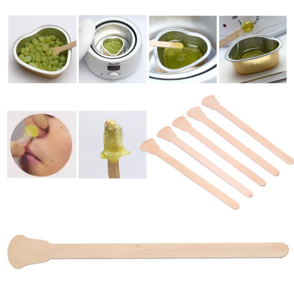 Painless Bamboo Waxing Spatula - 50 Sticks - Painless Wax Co