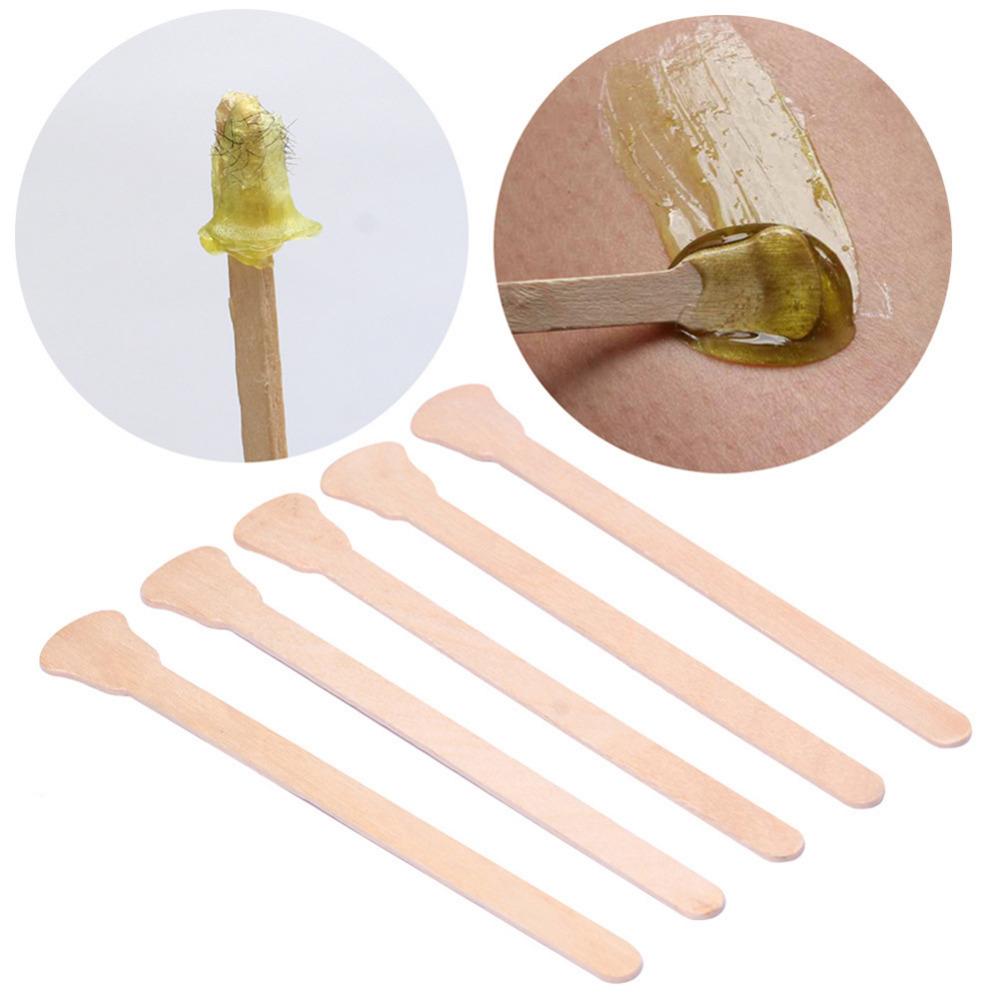 Painless Bamboo Waxing Spatula - 50 Sticks - Painless Wax Co