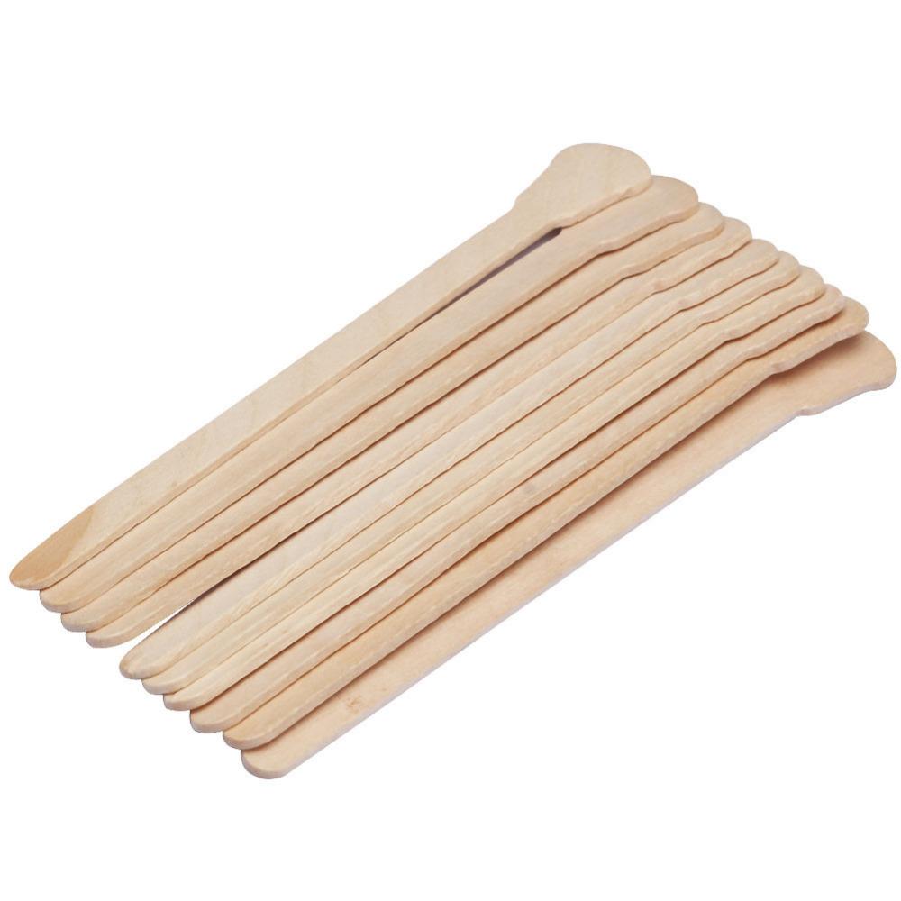 Painless Bamboo Waxing Spatula - 50 Sticks - Painless Wax Co