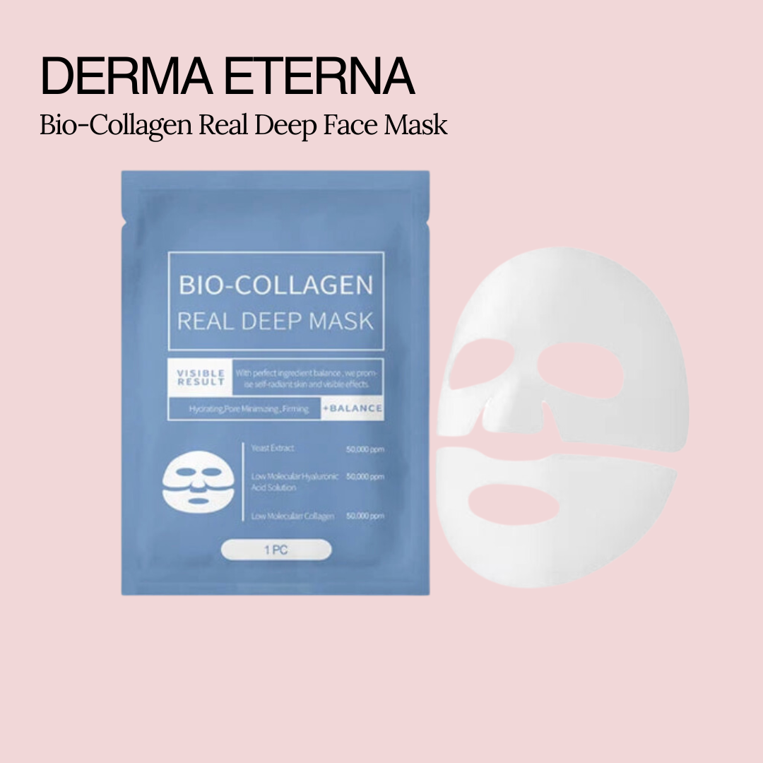 Derma Eterna Bio-Collagen Real Deep Fine Line Lifting Anti-Aging Face Mask