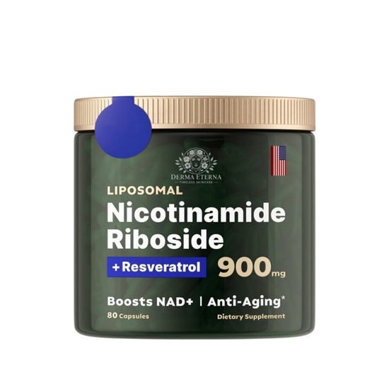 Official Nicotinamide Riboside NR900 - NAD+ Supplement for Skin Aging Support, Energy, and Focus