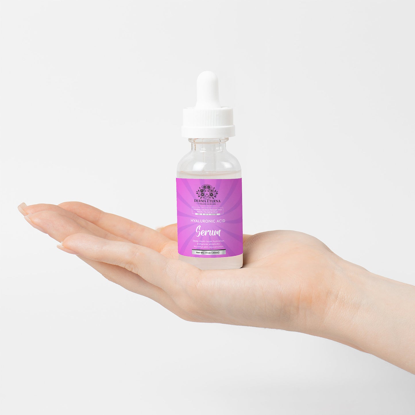 Hydrating Hyaluronic Acid Serum | Multi-Molecular Formula for Deep Skin Moisture & Anti-Aging