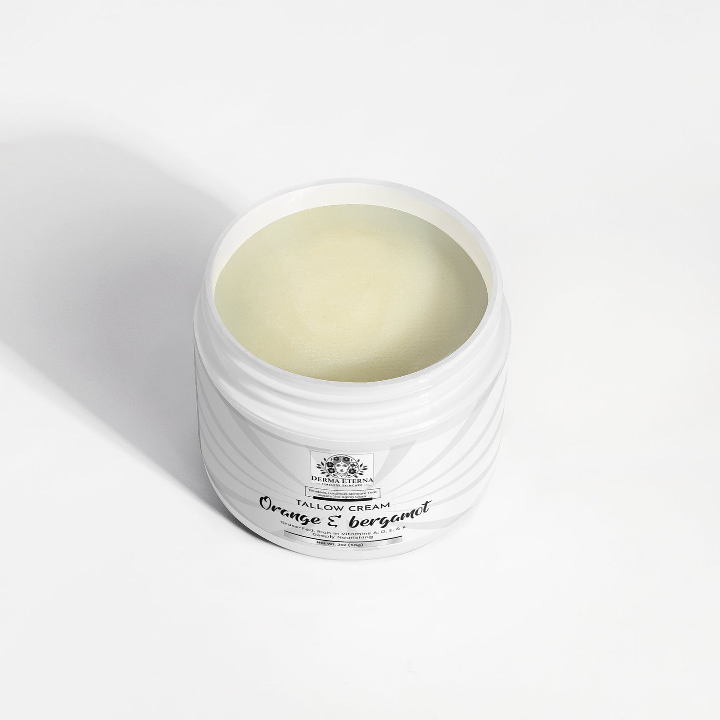 Grass-Fed Beef Tallow Cream with Orange & Bergamot – Deeply Nourishing Moisturizer for Hydrated, Glowing Skin