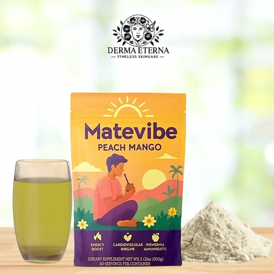Yerba Mate MateVibe Organic Tea | Magic Instant Tea Powder | 3-in-1 Super Drink
