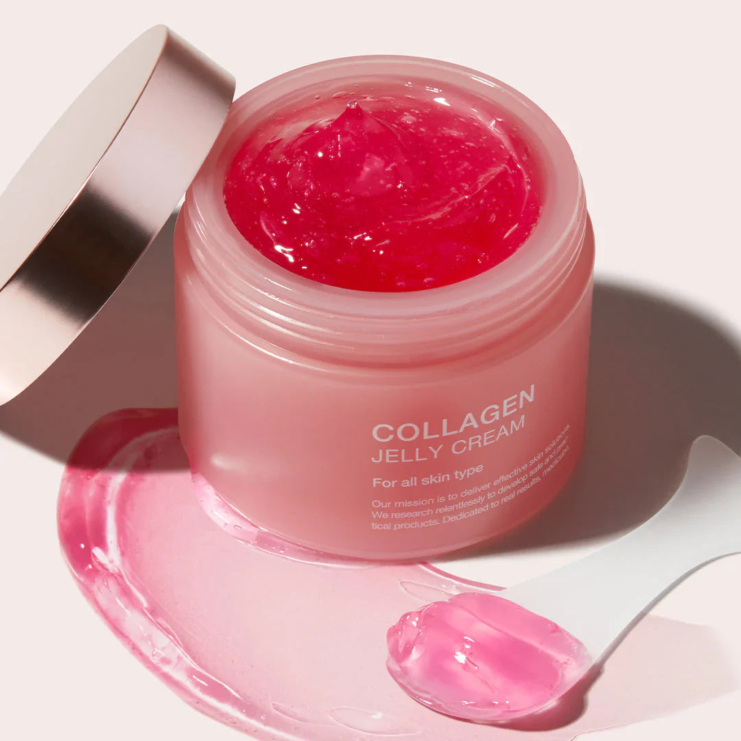 Collagen Jelly Cream | Hydrating & Brightening Daily Moisturizer for Glowing Skin