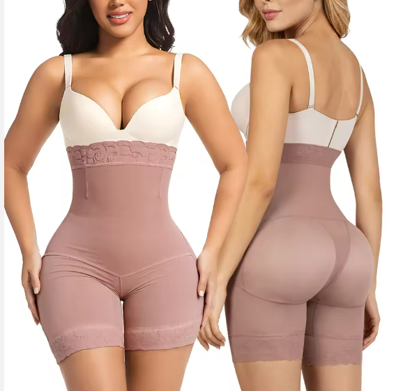 High-Waist Tummy Control Shaping Shorts  Butt-Lift Shapewear