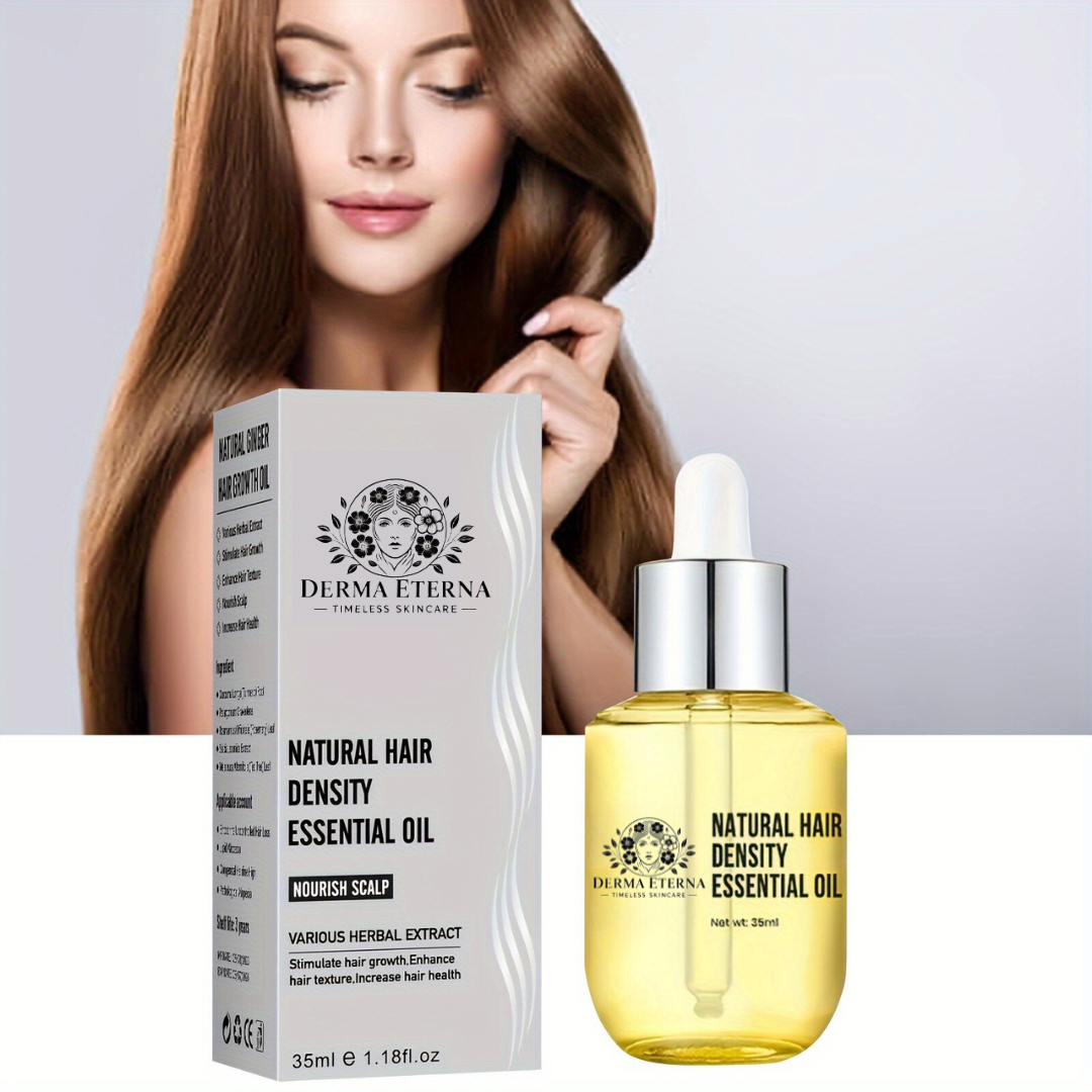 Derma Eterna™ Hair Growth Oil – Deep Root Nourishment for Thick, Strong & Healthy Hair Growth